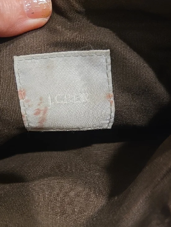 Quilted Brown J Crew Bag - Picture 2 of 2